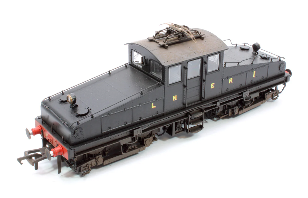 1202W Custom Weathered North Eastern Railway ES1 LNER Unlined Black Bo-Bo Electric Locomotive No.1 - Image 10