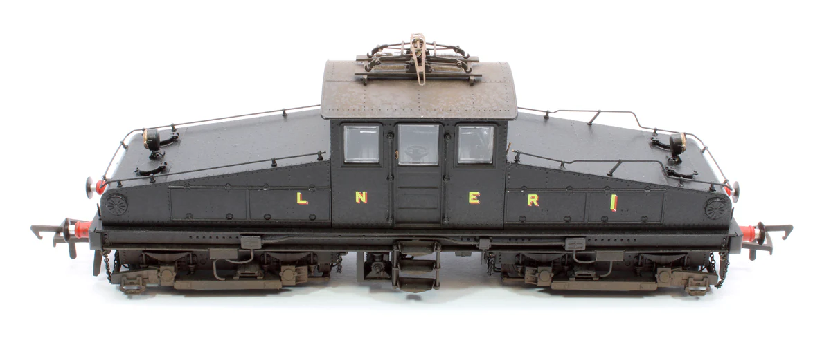 1202W Custom Weathered North Eastern Railway ES1 LNER Unlined Black Bo-Bo Electric Locomotive No.1 - Image 11