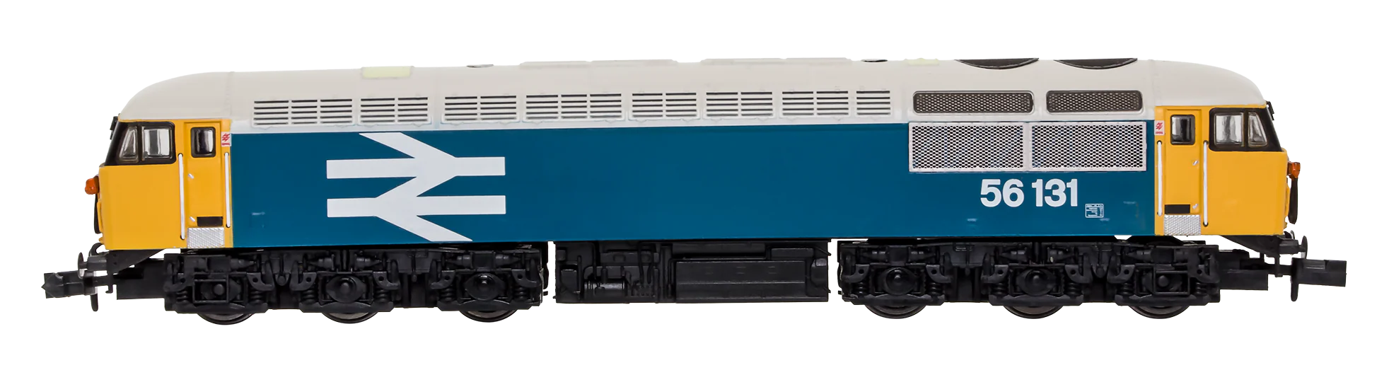 2D-004-011D Class 56 56131 (Crewe Built) Large Logo Blue Diesel Locomotive - DCC Fitted - Image 4
