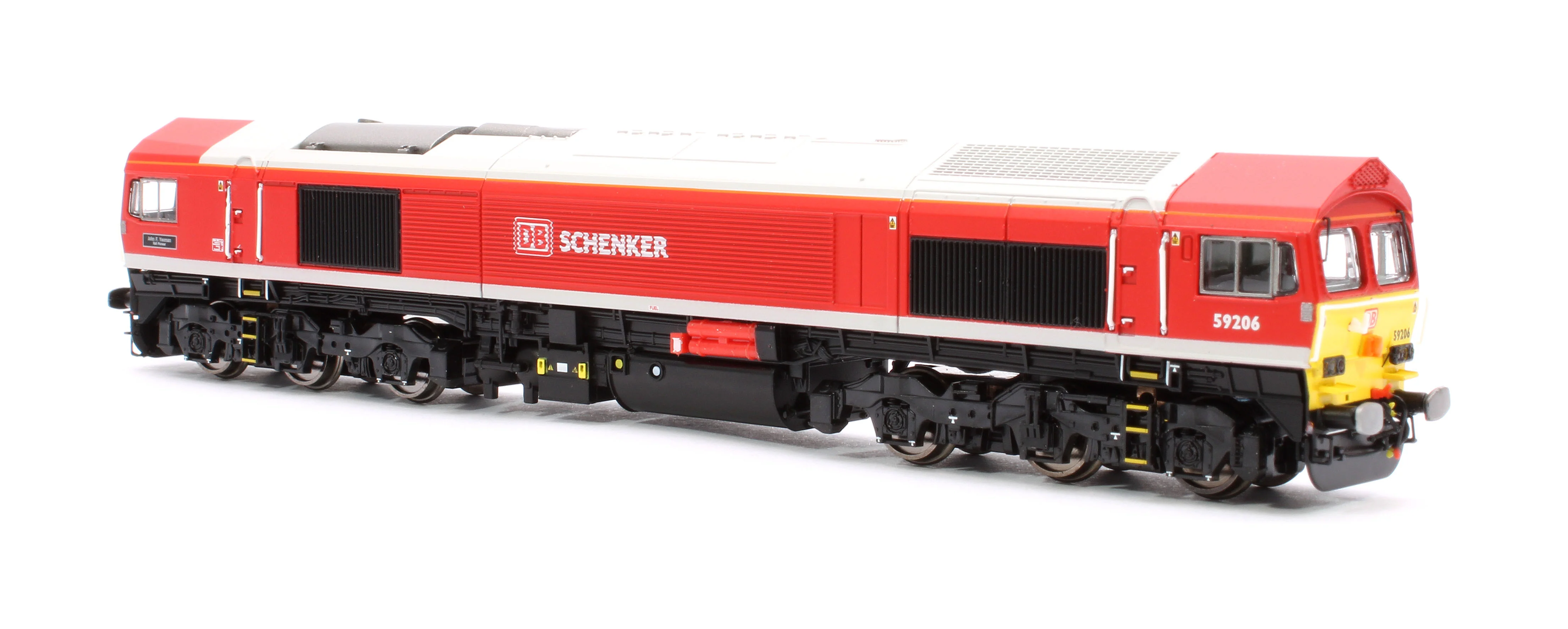 2D-005-002S Class 59 #59206 'John F Yeoman' DB Schenker Diesel Locomotive - DCC Sound - Image 4