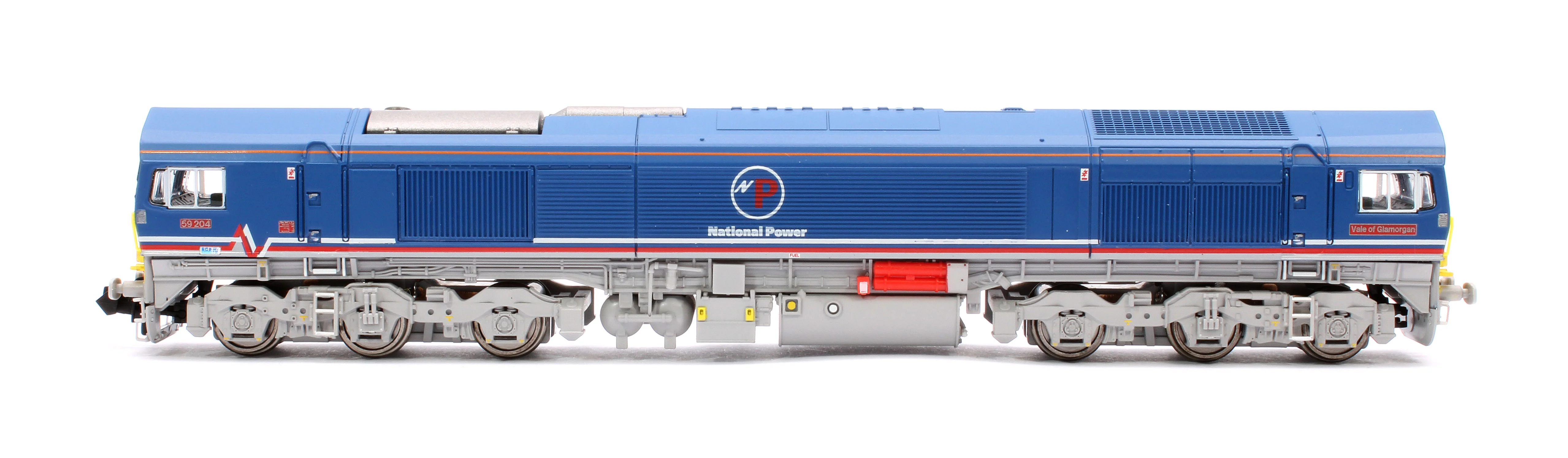 2D-005-003S Class 59 #59204 National Power Blue Livery Diesel Locomotive - DCC Sound - Image 5