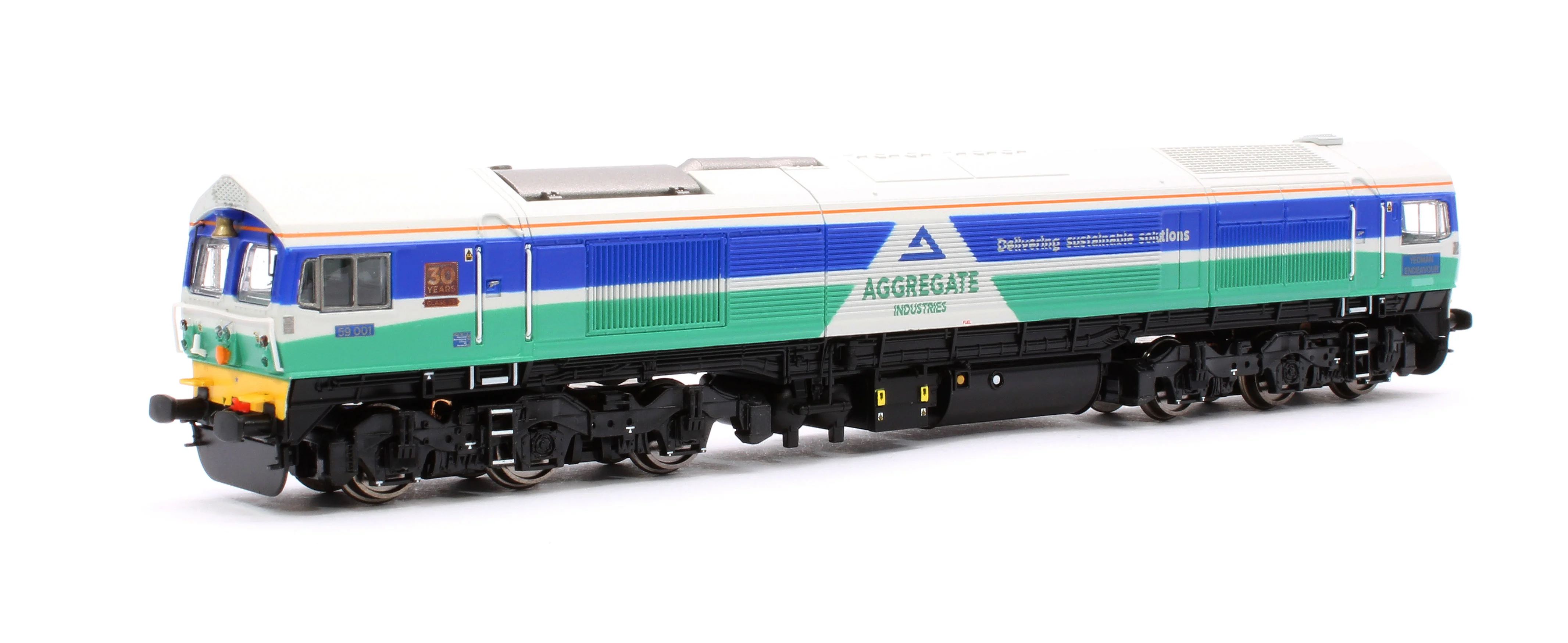 2D-005-005D Class 59 59001 Aggregate Industries Yeoman Endeavour Diesel Locomotive - DCC Fitted
