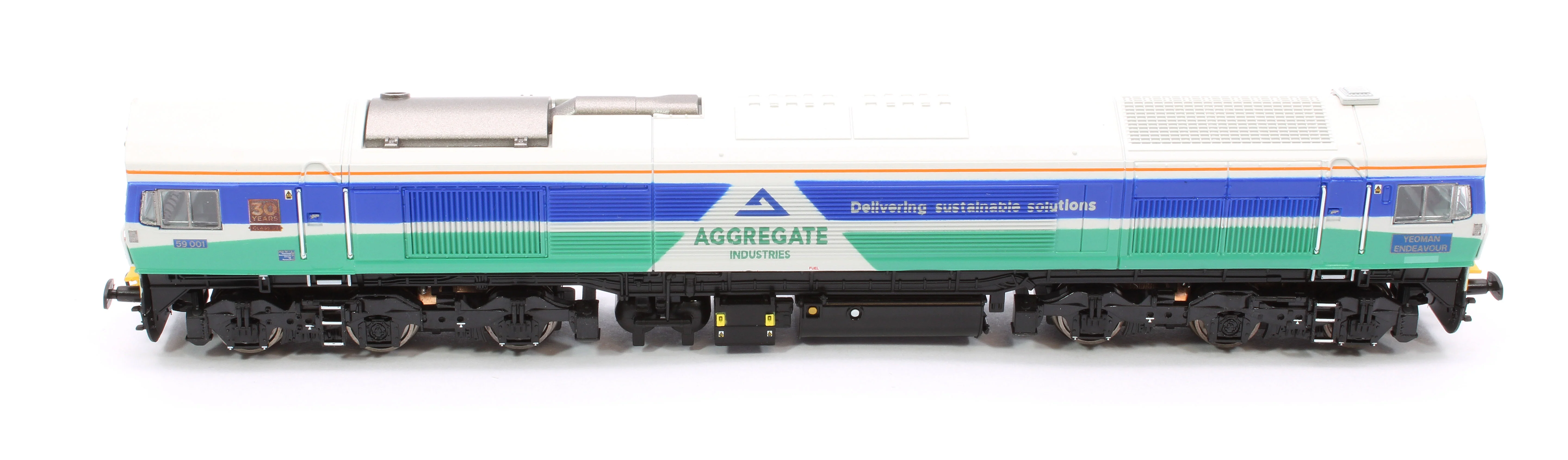 2D-005-005D Class 59 59001 Aggregate Industries Yeoman Endeavour Diesel Locomotive - DCC Fitted - Image 10