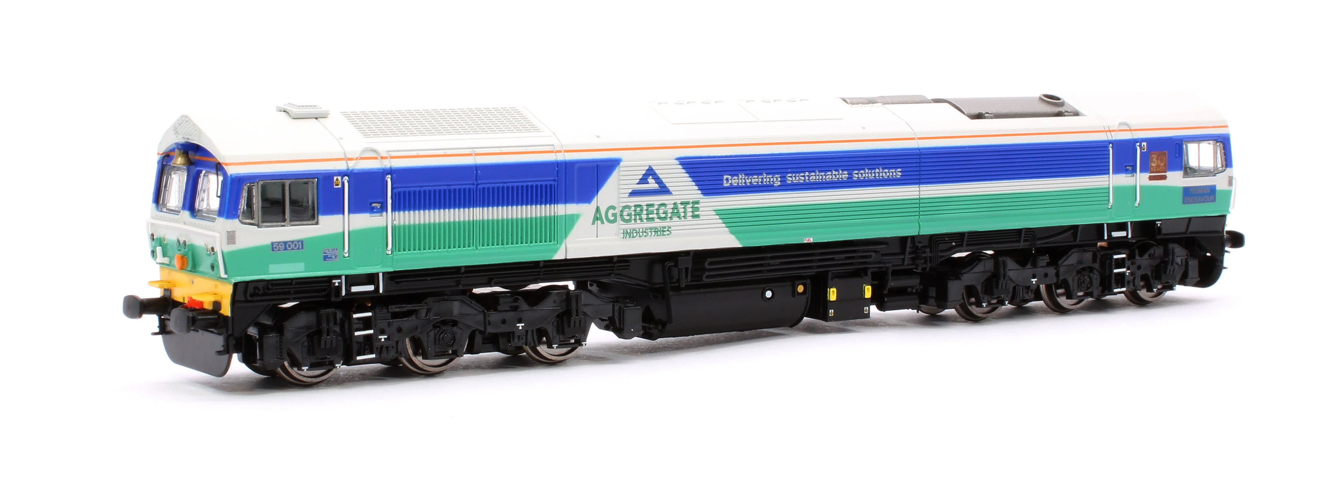 2D-005-005D Class 59 59001 Aggregate Industries Yeoman Endeavour Diesel Locomotive - DCC Fitted - Image 3