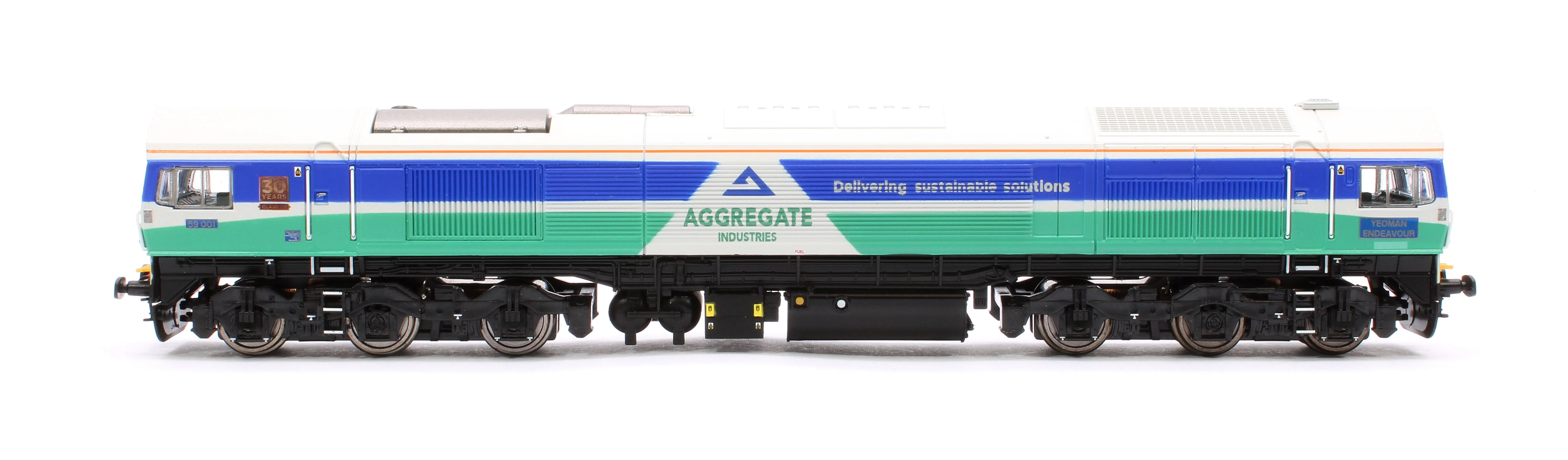 2D-005-005D Class 59 59001 Aggregate Industries Yeoman Endeavour Diesel Locomotive - DCC Fitted - Image 5
