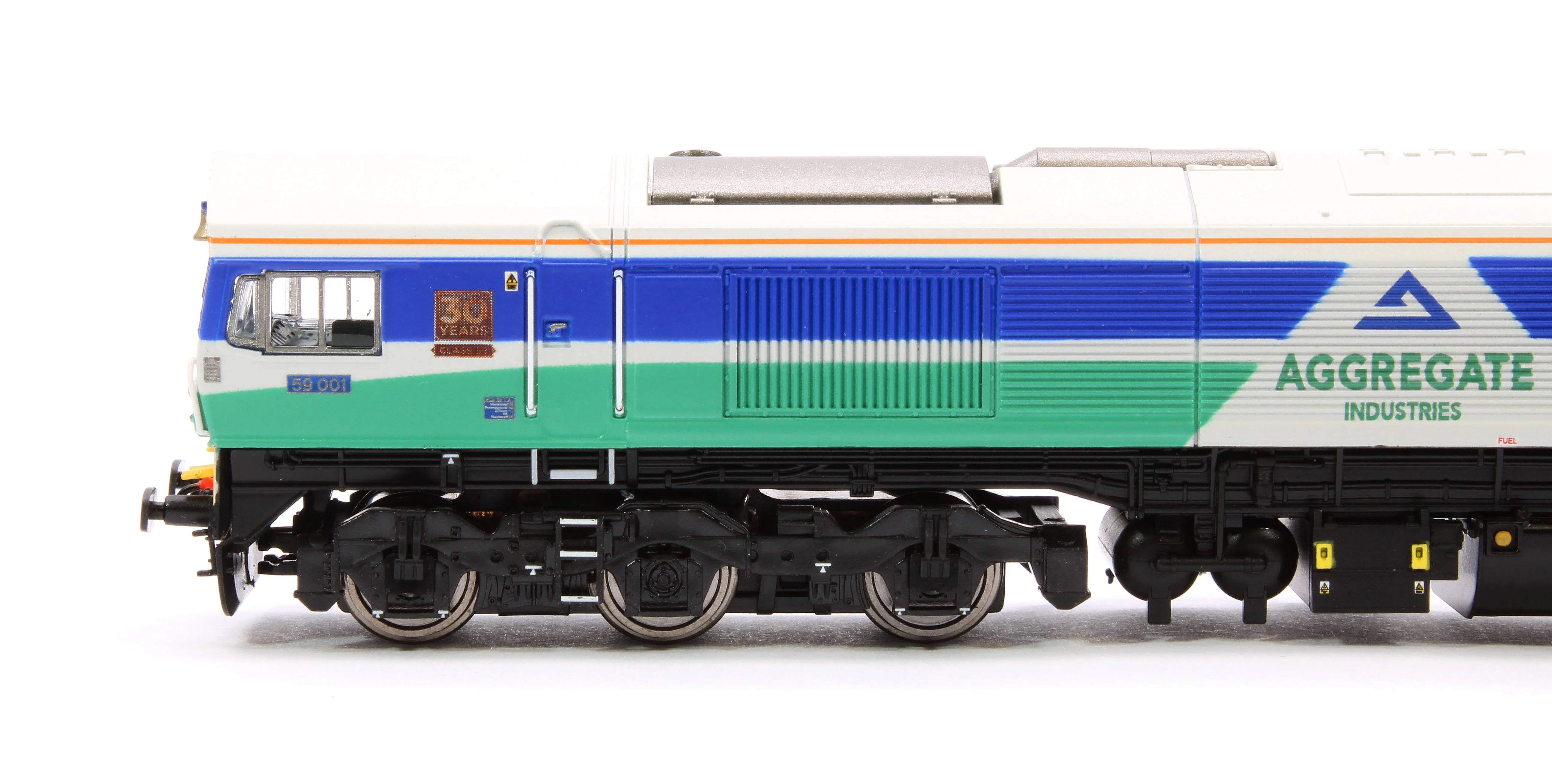 2D-005-005D Class 59 59001 Aggregate Industries Yeoman Endeavour Diesel Locomotive - DCC Fitted - Image 6