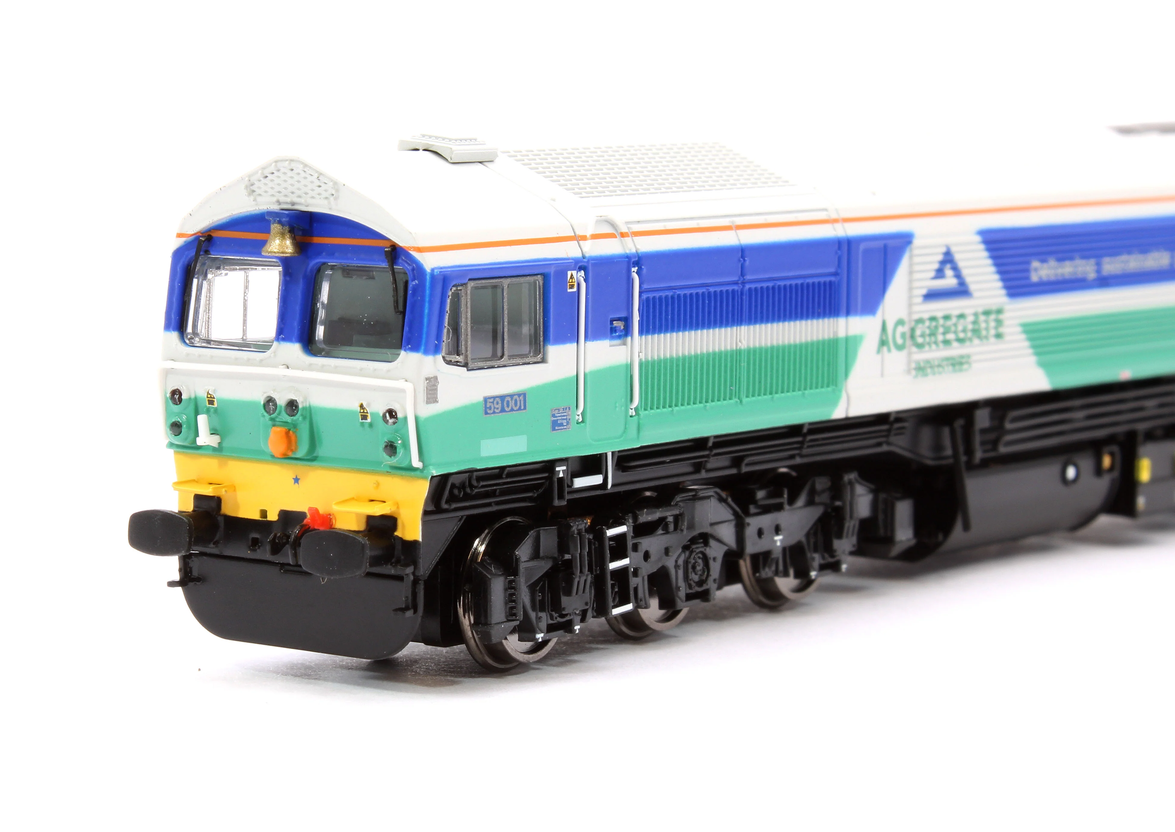 2D-005-005D Class 59 59001 Aggregate Industries Yeoman Endeavour Diesel Locomotive - DCC Fitted - Image 8