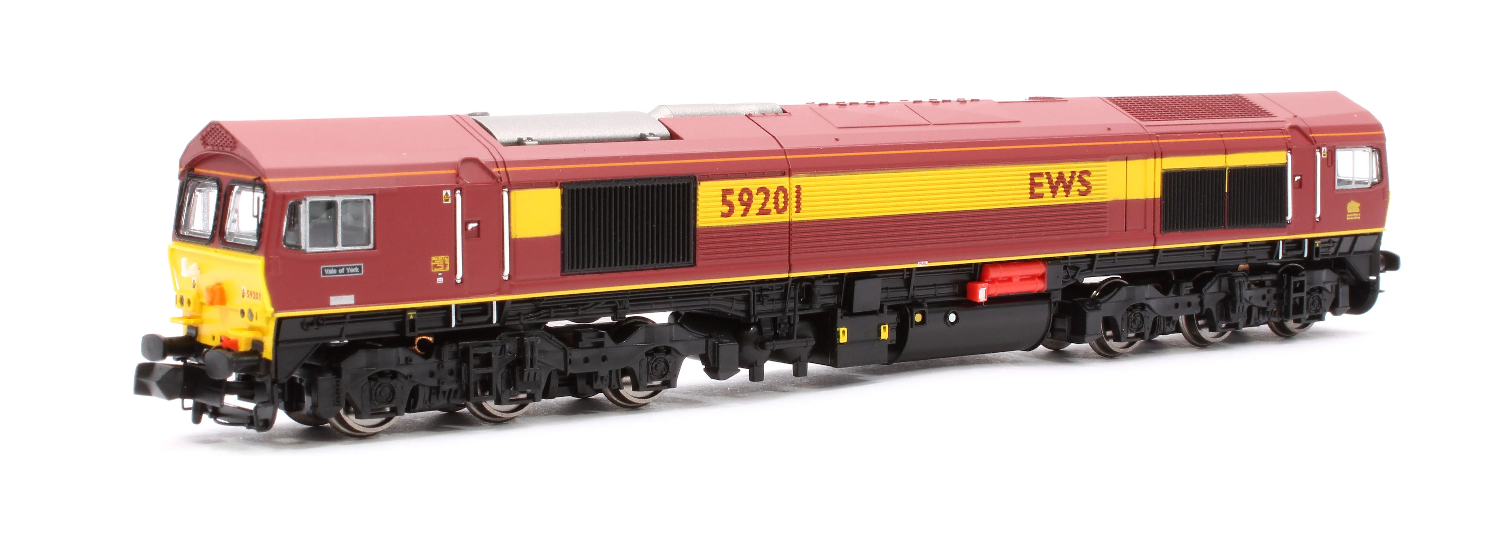 2D-005-006D Class 59 59201 EWS “Vale of York” Diesel Locomotive - DCC Fitted