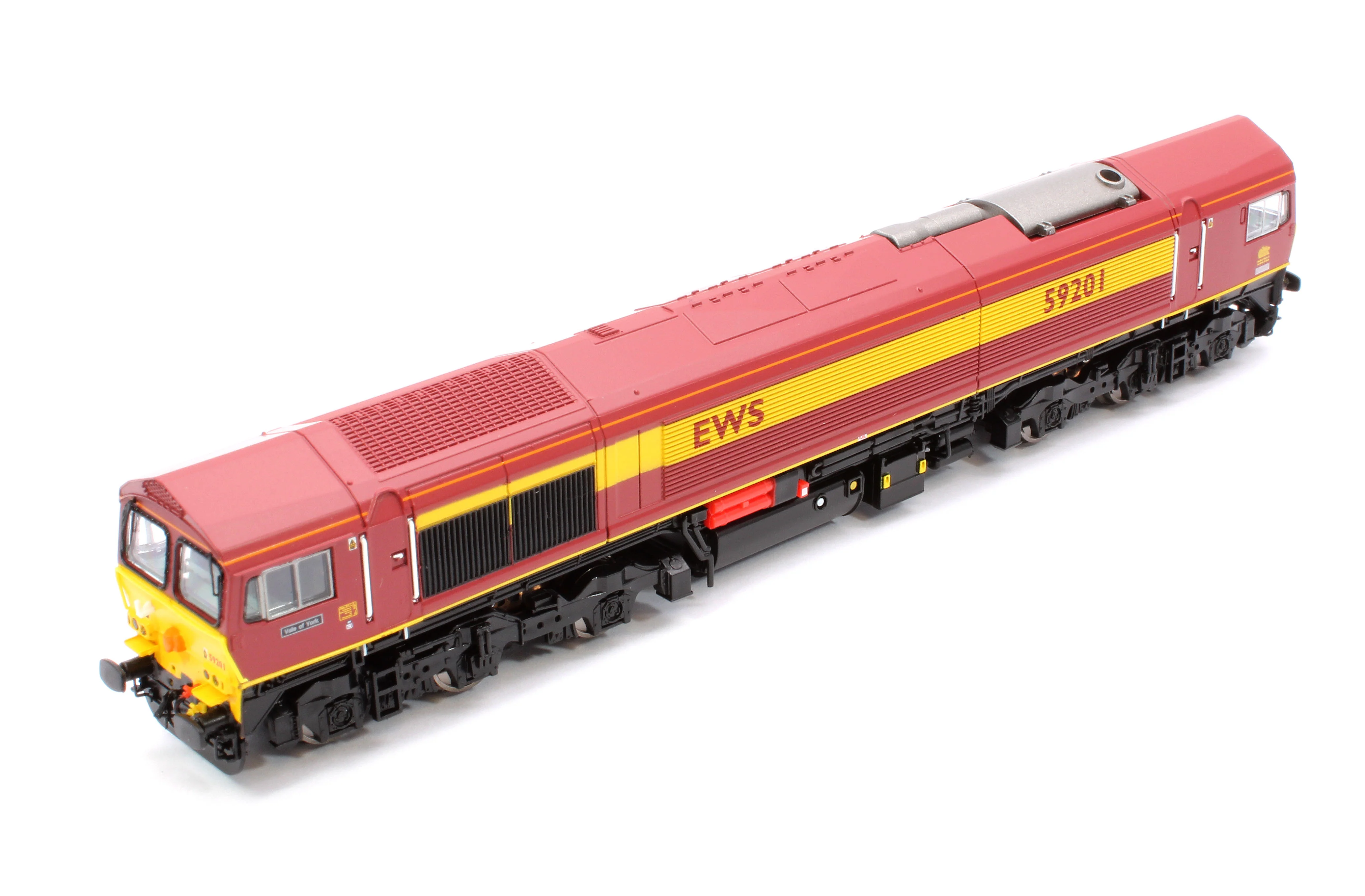 2D-005-006D Class 59 59201 EWS “Vale of York” Diesel Locomotive - DCC Fitted - Image 11