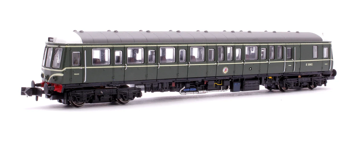 2D-015-004D Class 122 E55012 BR Green with Whiskers (Preserved) Diesel Locomotive - DCC Fitted - Image 4