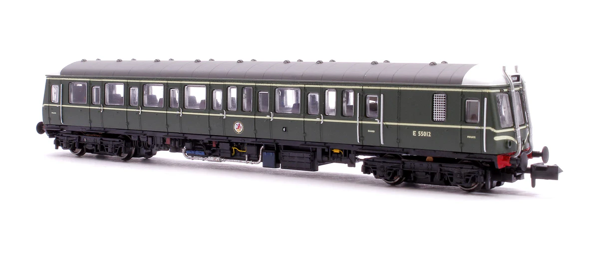 2D-015-004D Class 122 E55012 BR Green with Whiskers (Preserved) Diesel Locomotive - DCC Fitted - Image 5