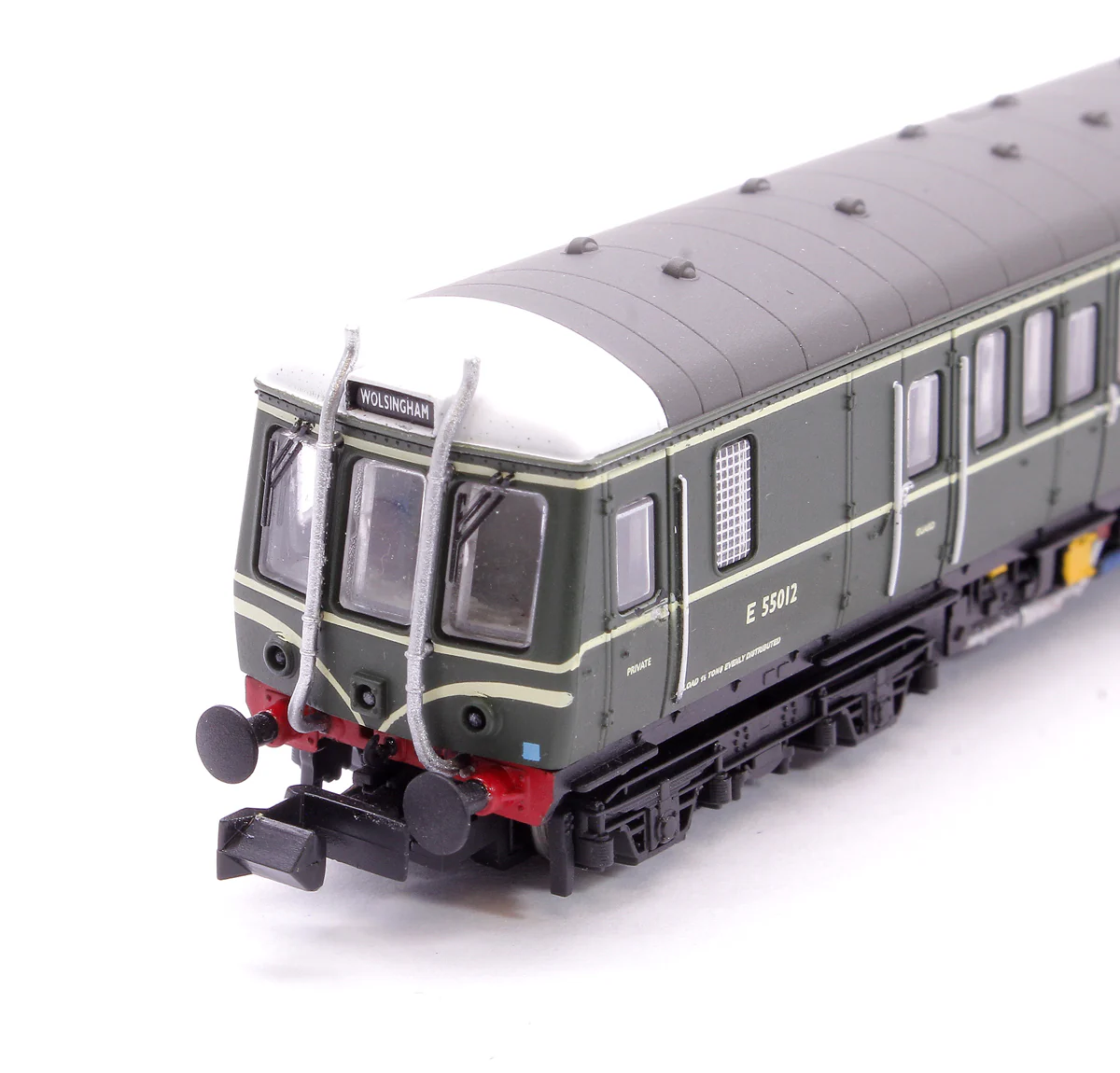 2D-015-004D Class 122 E55012 BR Green with Whiskers (Preserved) Diesel Locomotive - DCC Fitted - Image 8