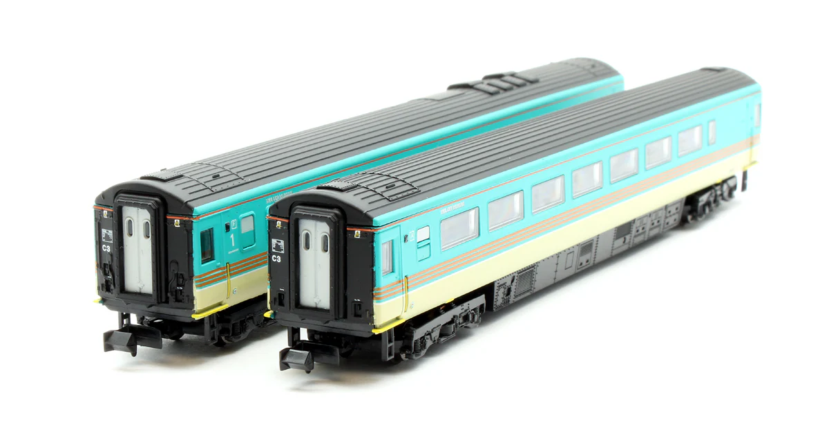 2D-019-015 Class 43 HST Midland Mainline (43066 & 43077) 4 Car HST Book Set - Image 5