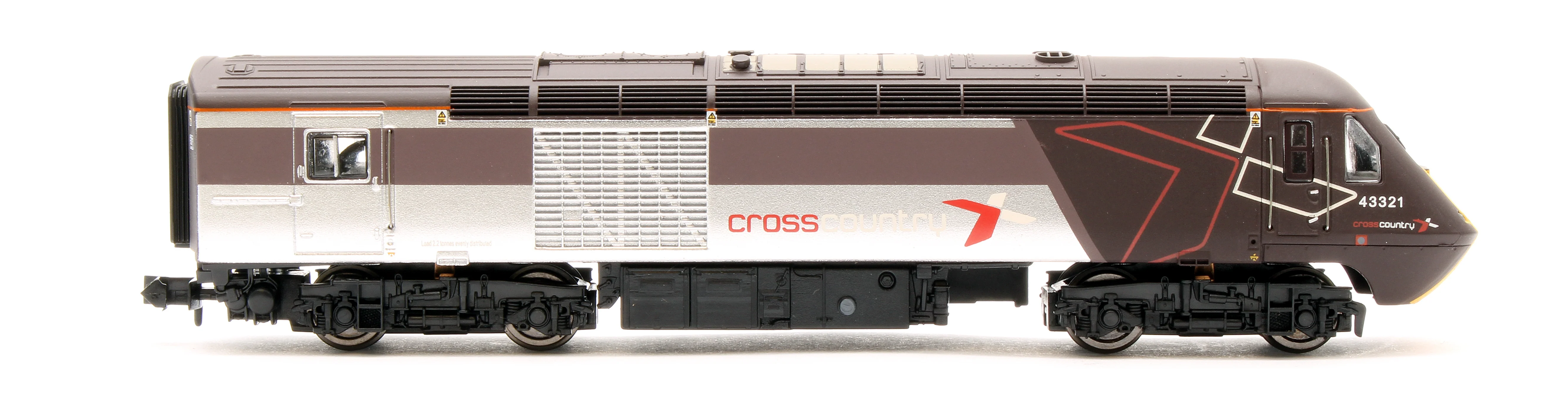 2D-019-016 Class 43 HST Cross Country (43285 & 43321) 4 Car HST Book Set - Image 10