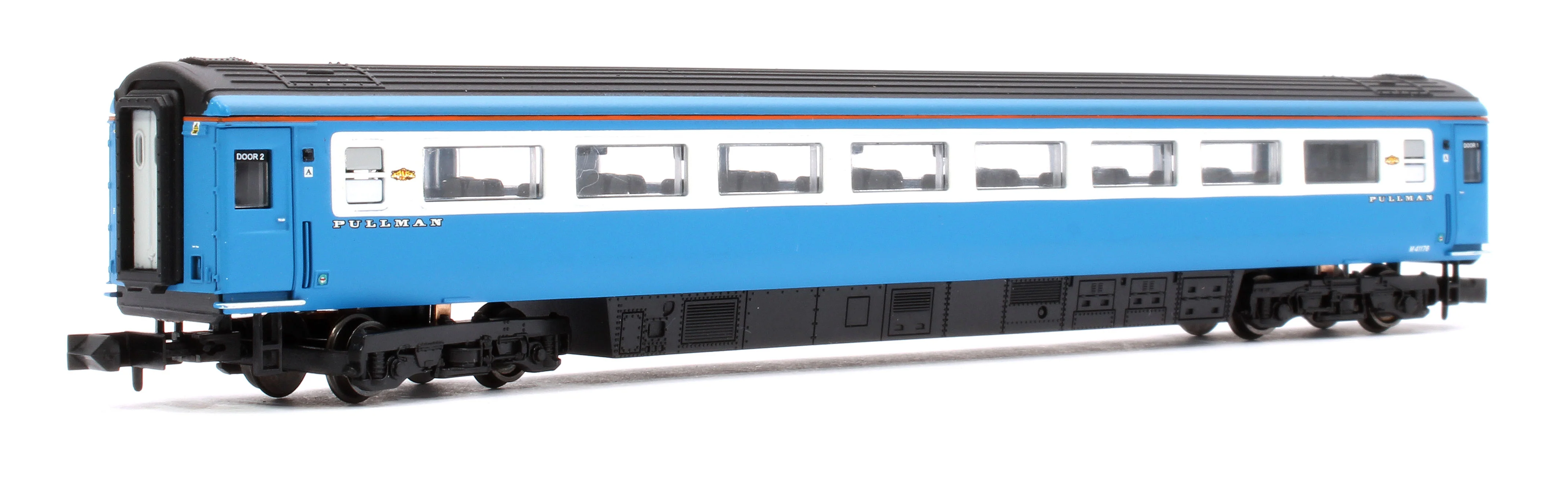 2D-019-300 Class 43 HST Pullman Blue Full Train Set (11 Car Set) - Image 24