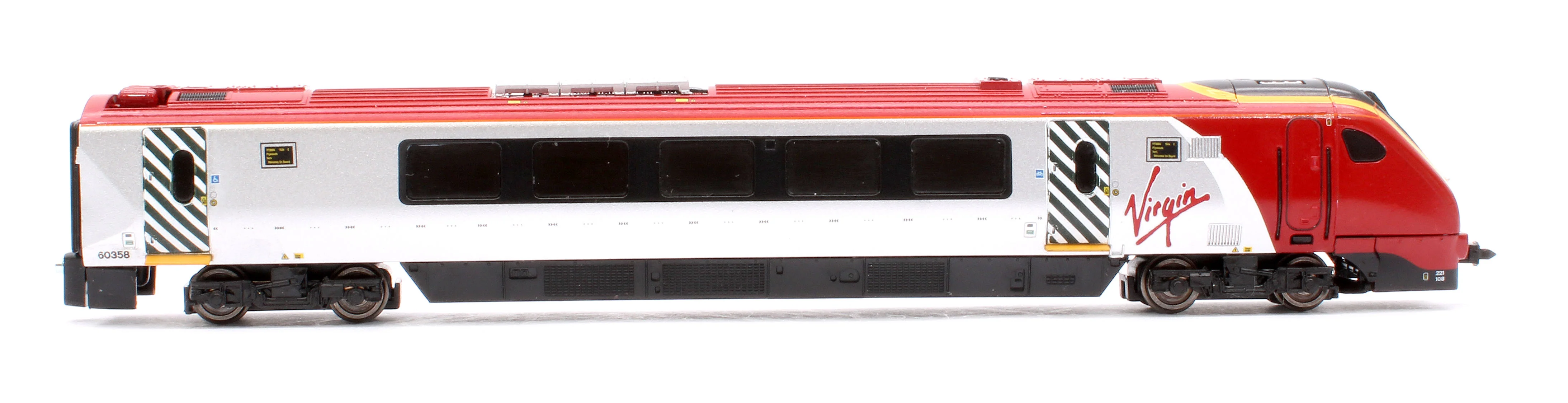 2D-023-001 Class 221 5 Car Set 221108 Sir Ernest Shackleton Virgin Old - Image 15