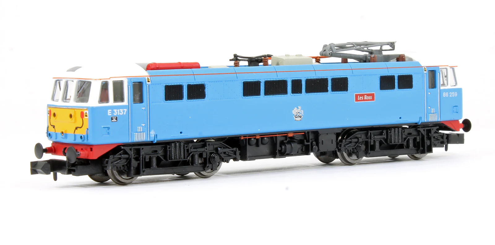 Pre-Owned 2D-026-002 Class 86 'Les Ross / Peter Pan' 86259 / E3137 Blue SYP Electric Locomotive - DCC Fitted - Image 2