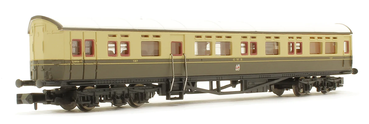 2P-004-014 Autocoach GWR Over Twin Cities Chocolate & Cream 187 - Image 3