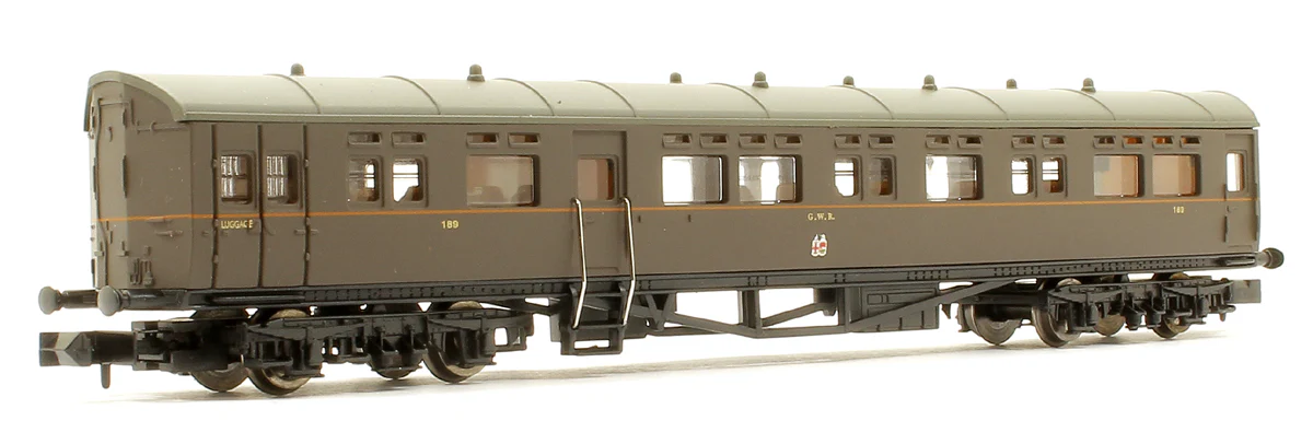 2P-004-016 Autocoach Brown Orange Lining GWR Over Twin Cities No.189 - Image 3