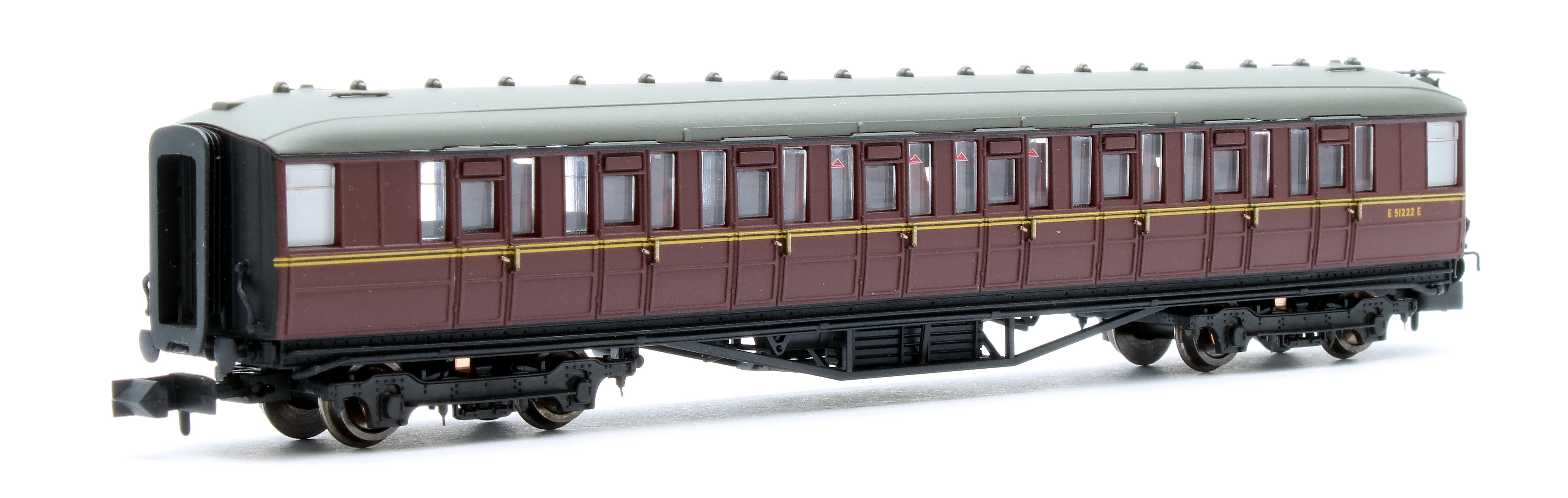 2S-008-018D A4 Dominion of New Zealand 60013 BR Late Crest & 4 Gresley Coaches - DCC Fitted - Image 14