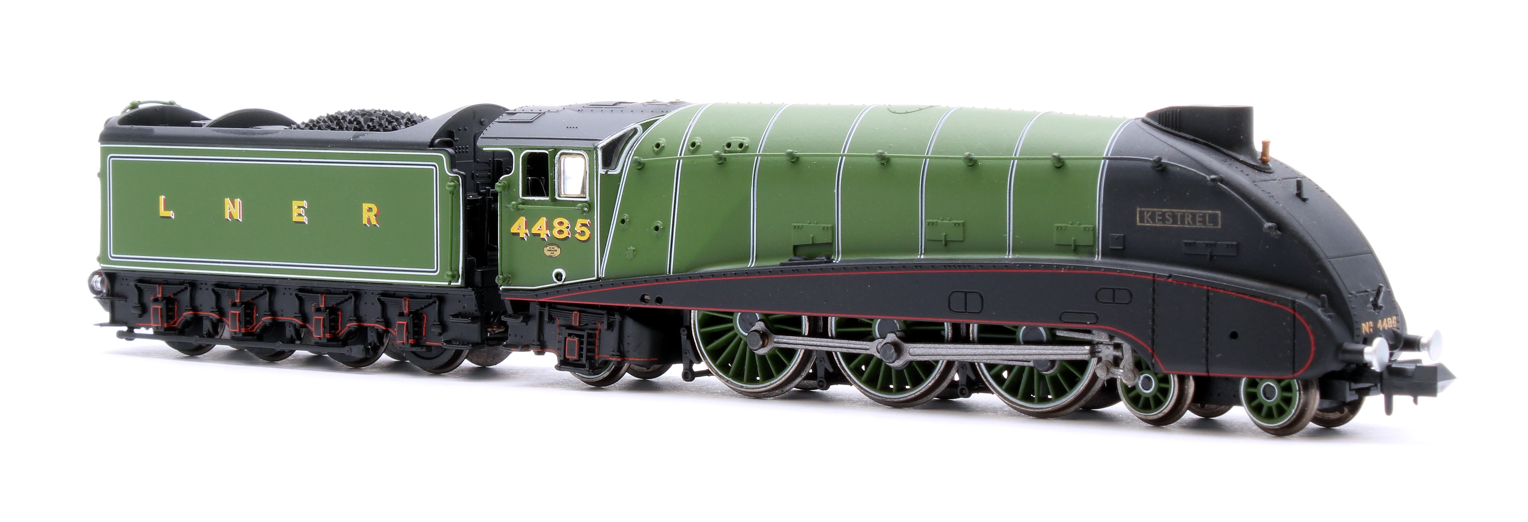 2S-008-019 A4 Valanced Kestrel 4485 LNER Green - Image 2