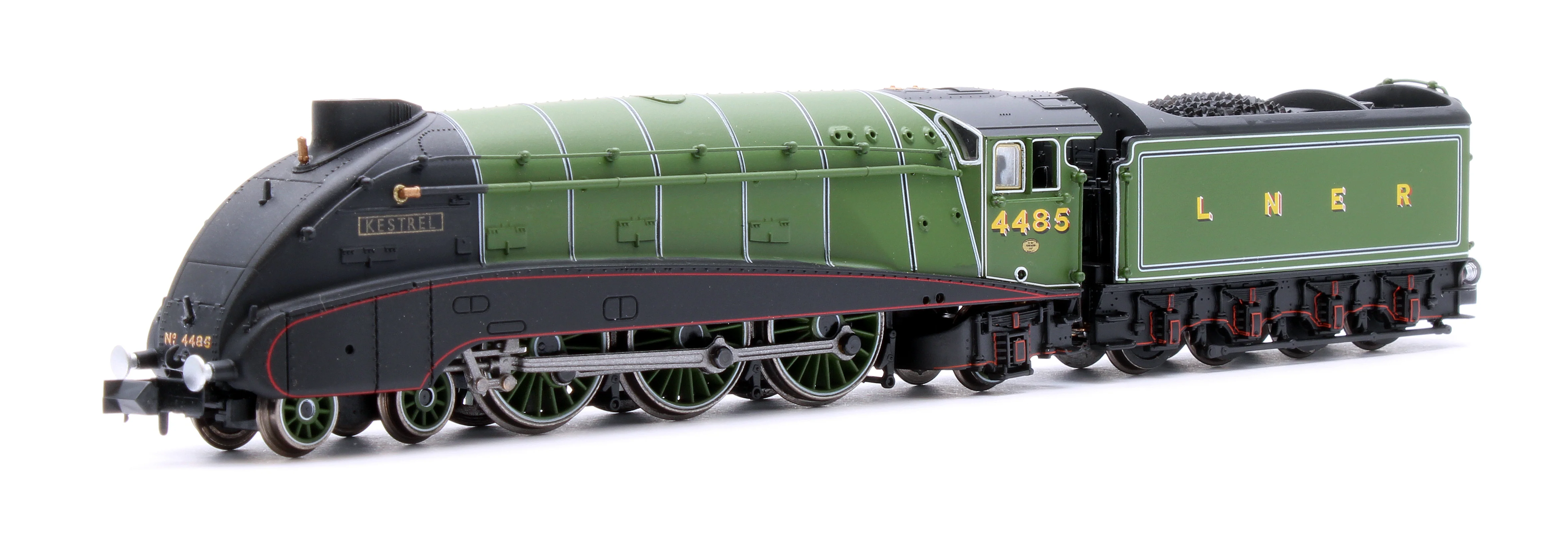 2S-008-019D A4 Valanced Kestrel 4485 LNER Green - DCC Fitted