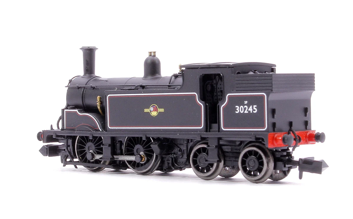 2S-016-011 M7 0-4-4 BR Late Crest Lined Black 30245 - Steam Tank Locomotive - Image 2