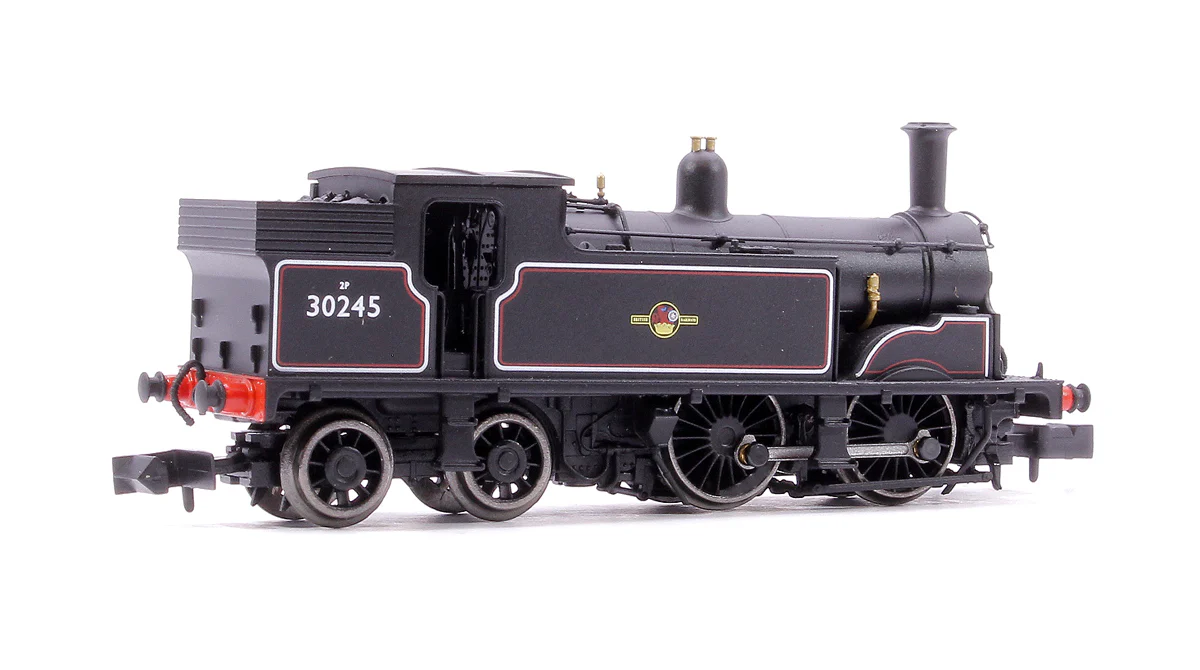 2S-016-011 M7 0-4-4 BR Late Crest Lined Black 30245 - Steam Tank Locomotive - Image 3