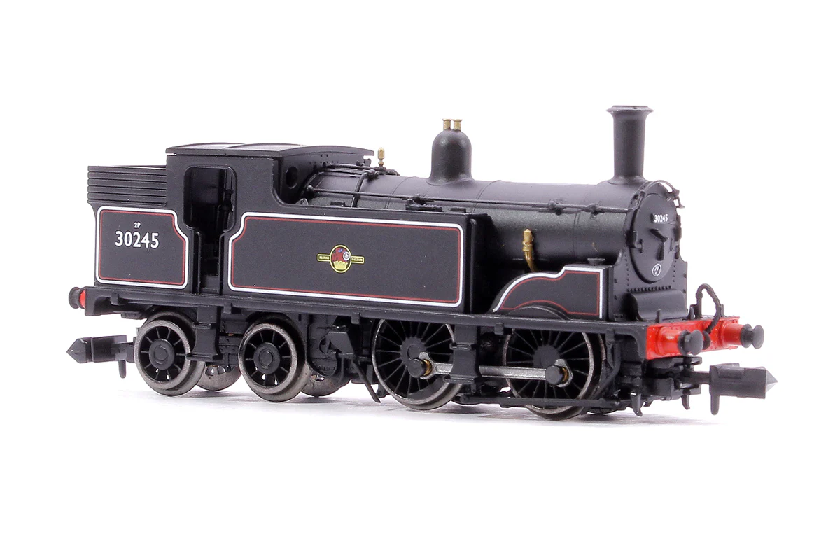 2S-016-011 M7 0-4-4 BR Late Crest Lined Black 30245 - Steam Tank Locomotive - Image 4