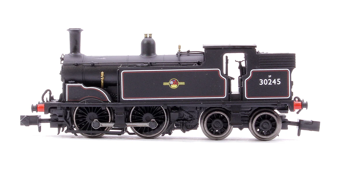 2S-016-011 M7 0-4-4 BR Late Crest Lined Black 30245 - Steam Tank Locomotive - Image 5