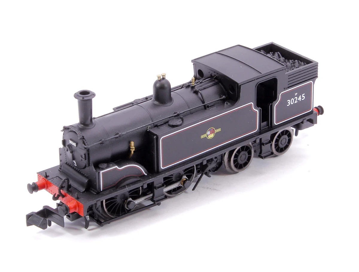 2S-016-011 M7 0-4-4 BR Late Crest Lined Black 30245 - Steam Tank Locomotive - Image 8