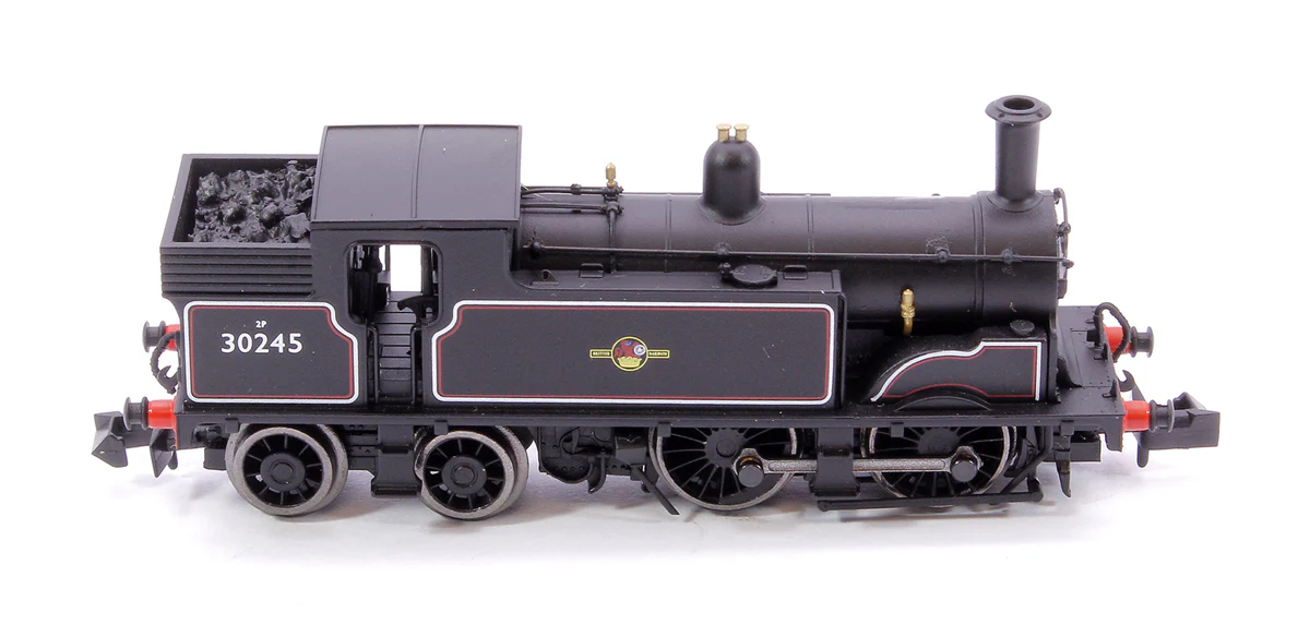 2S-016-011 M7 0-4-4 BR Late Crest Lined Black 30245 - Steam Tank Locomotive - Image 9