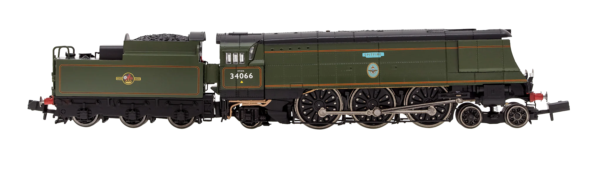 2S-034-002D Battle of Britain ‘Spitfire’ 34066 BR Green Late Crest DCC Fitted - Image 3