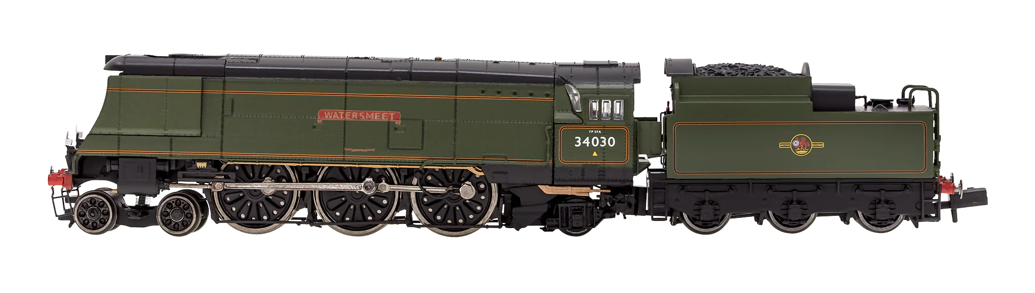 2S-034-005 West Country ‘Watersmeet’ 34030 BR Green Late Crest - Image 4