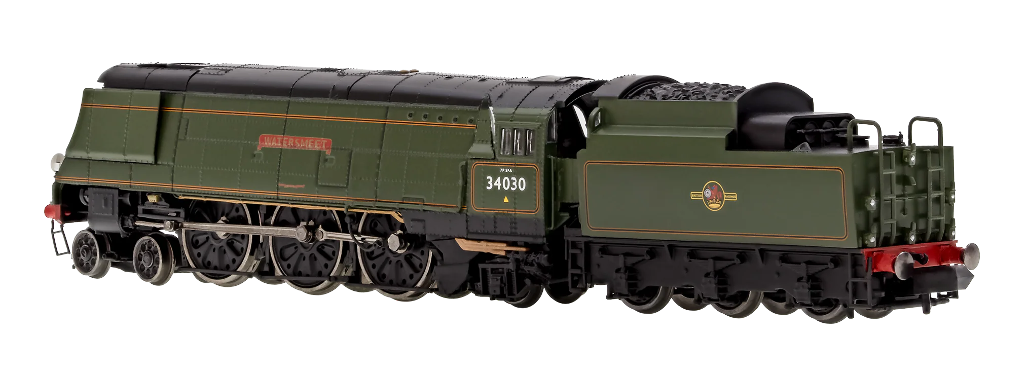 2S-034-005D West Country ‘Watersmeet’ 34030 BR Green Late Crest - DCC Fitted - Image 3