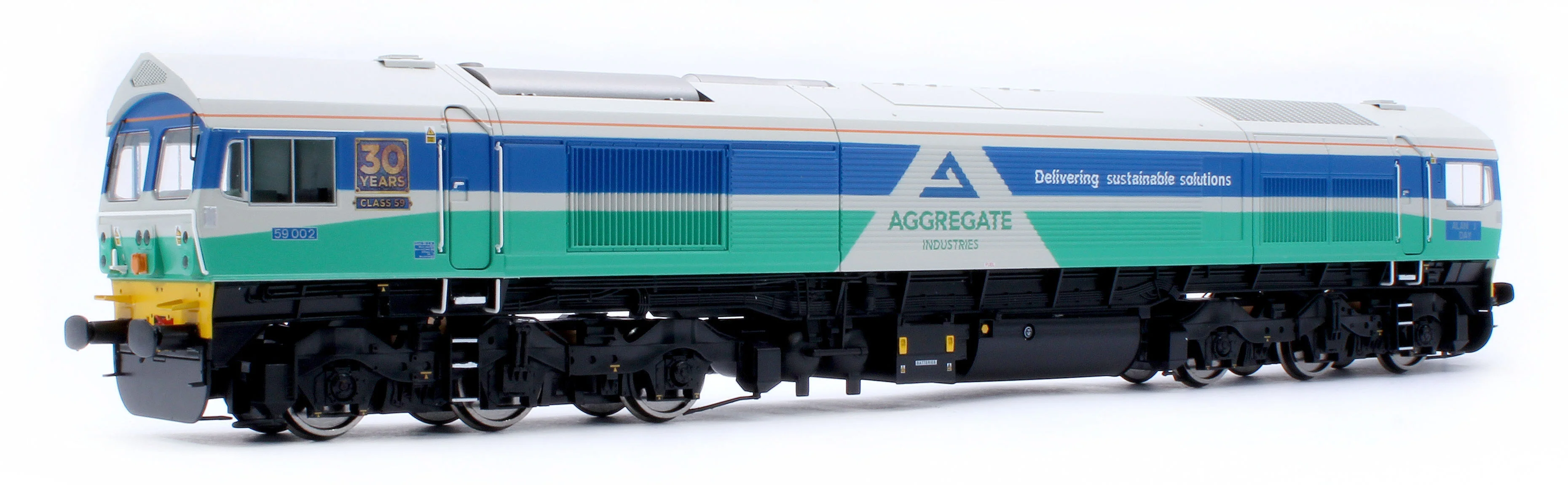 4D-005-010S Class 59 Aggregate Industries 59002 Alan J Day Diesel Locomotive - DCC Sound