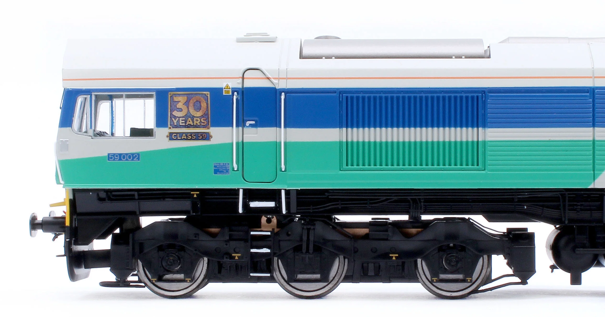 4D-005-010S Class 59 Aggregate Industries 59002 Alan J Day Diesel Locomotive - DCC Sound - Image 6