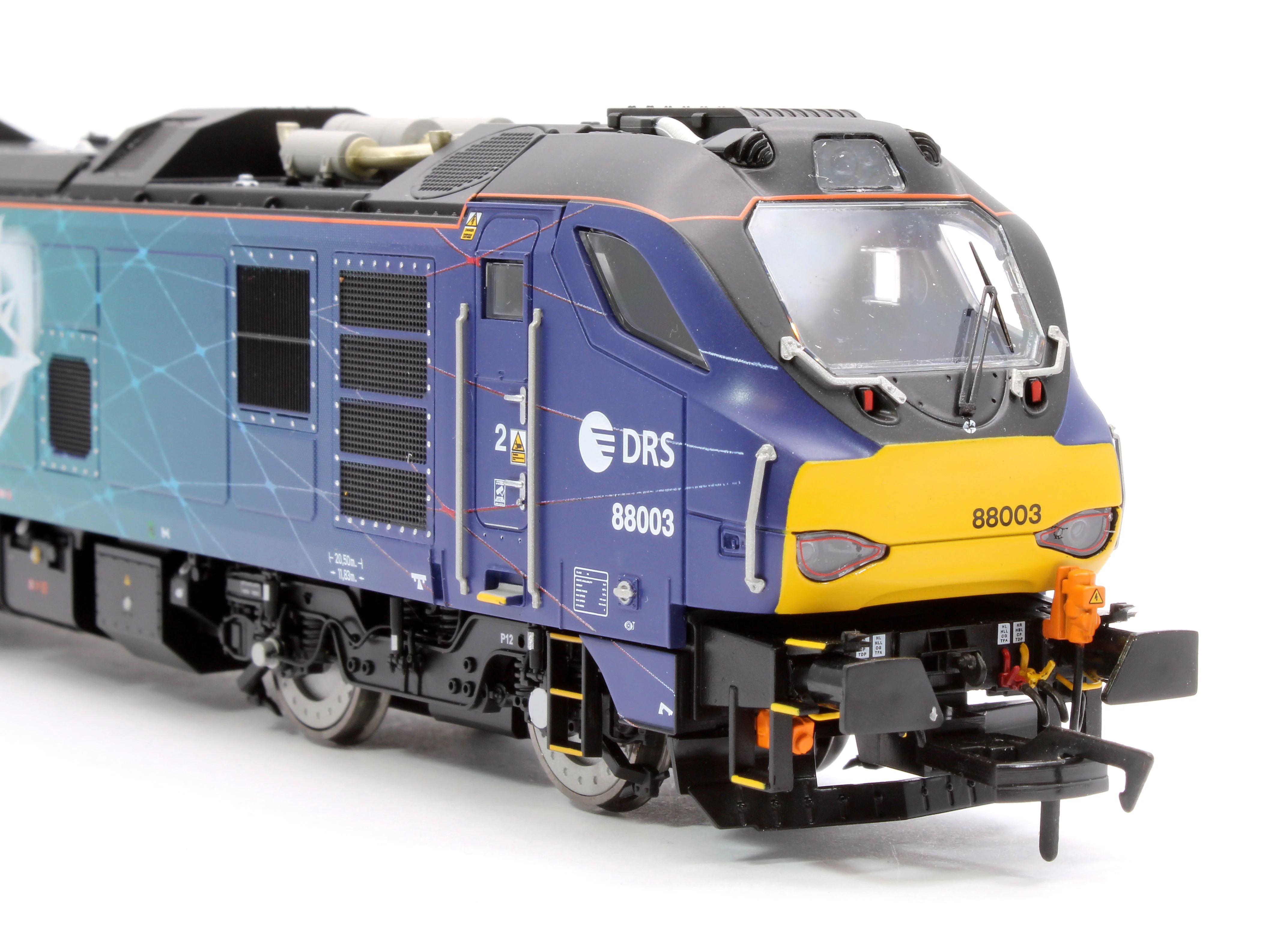 4D-088-002 Class 88 'Genesis' 88003 DRS Electro-Diesel Locomotive - Image 11