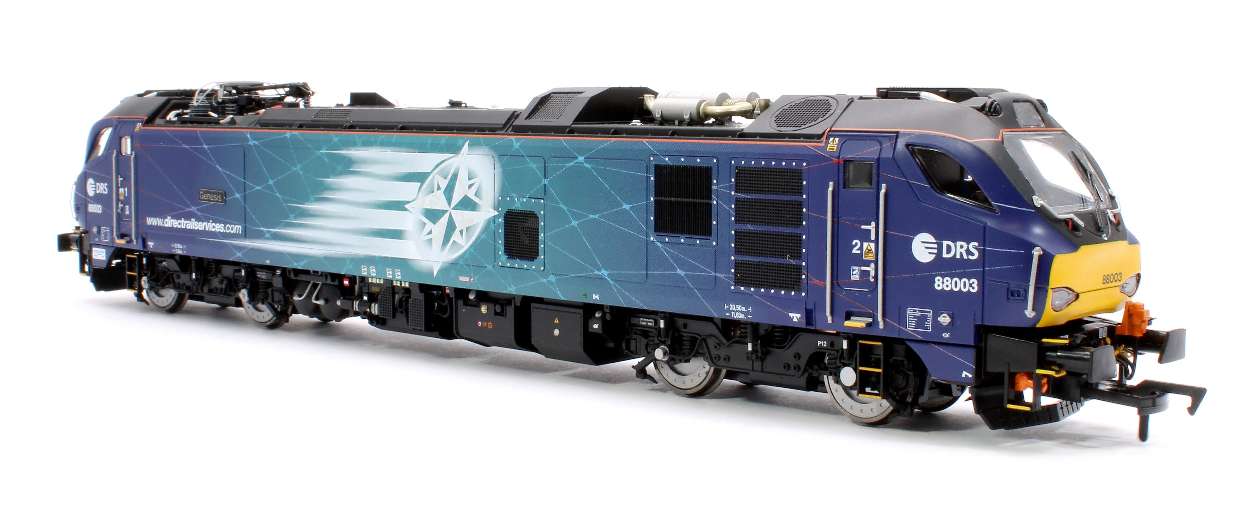 4D-088-002 Class 88 'Genesis' 88003 DRS Electro-Diesel Locomotive - Image 2