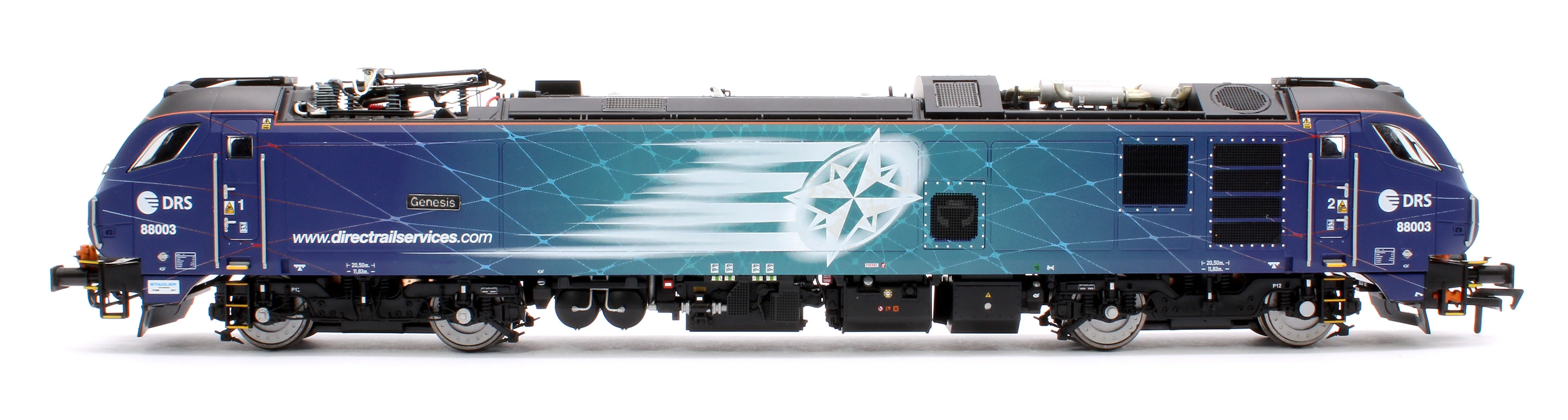 4D-088-002 Class 88 'Genesis' 88003 DRS Electro-Diesel Locomotive - Image 6