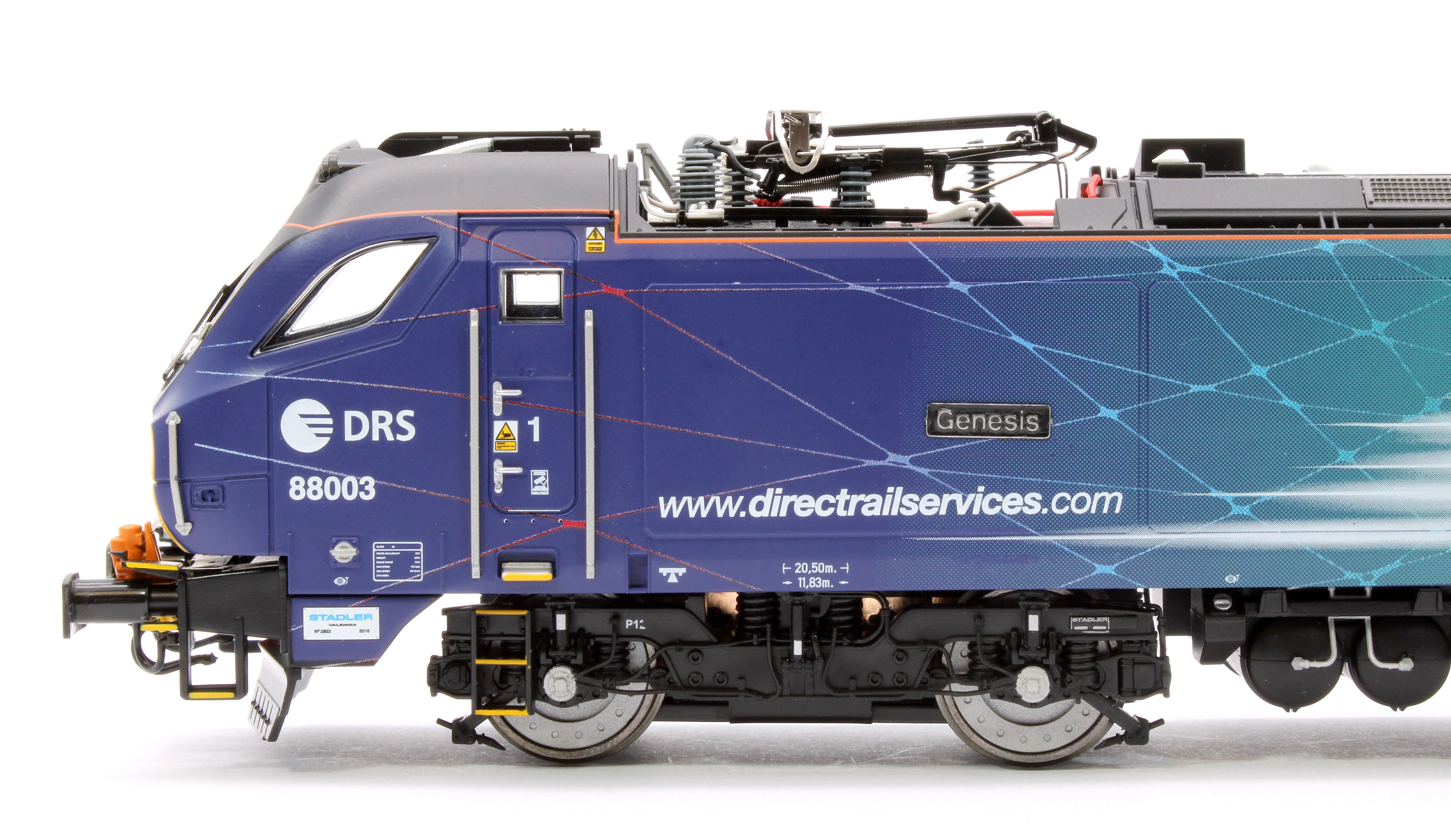 4D-088-002 Class 88 'Genesis' 88003 DRS Electro-Diesel Locomotive - Image 8