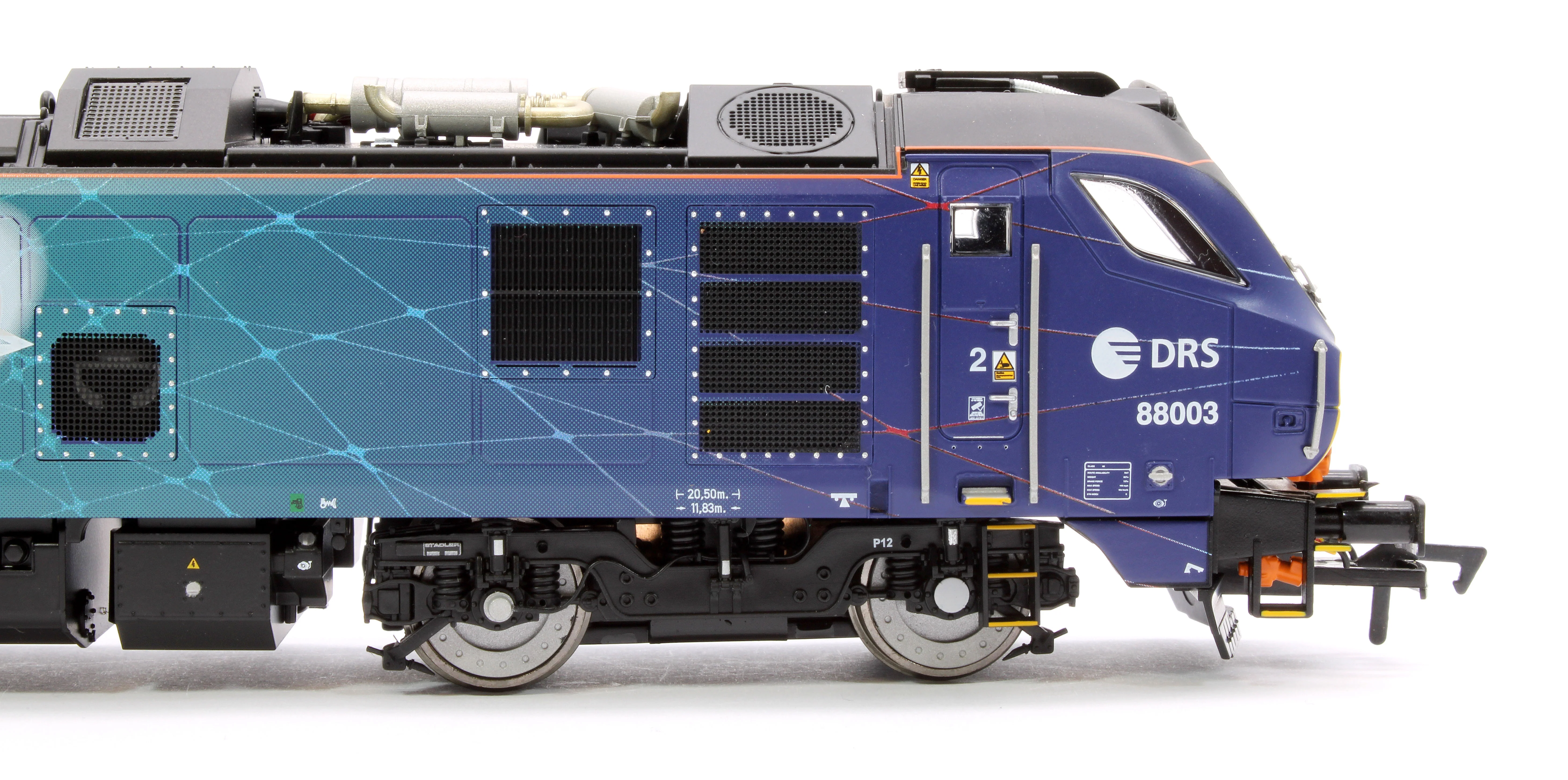 4D-088-002 Class 88 'Genesis' 88003 DRS Electro-Diesel Locomotive - Image 9