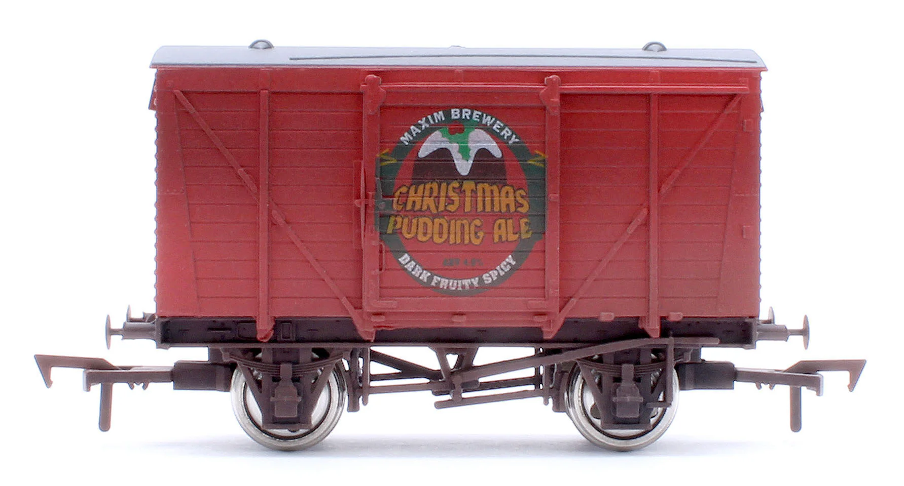 4F-011-163 Ventilated Van Christmas Pudding Ale - Weathered - Image 2