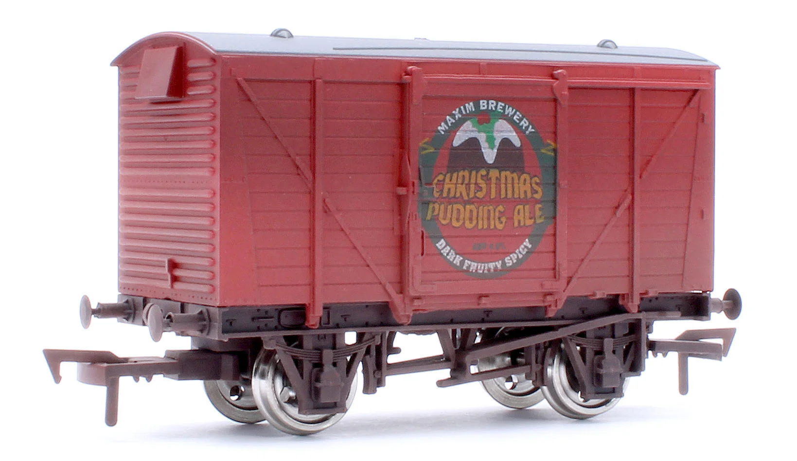 4F-011-163 Ventilated Van Christmas Pudding Ale - Weathered - Image 3