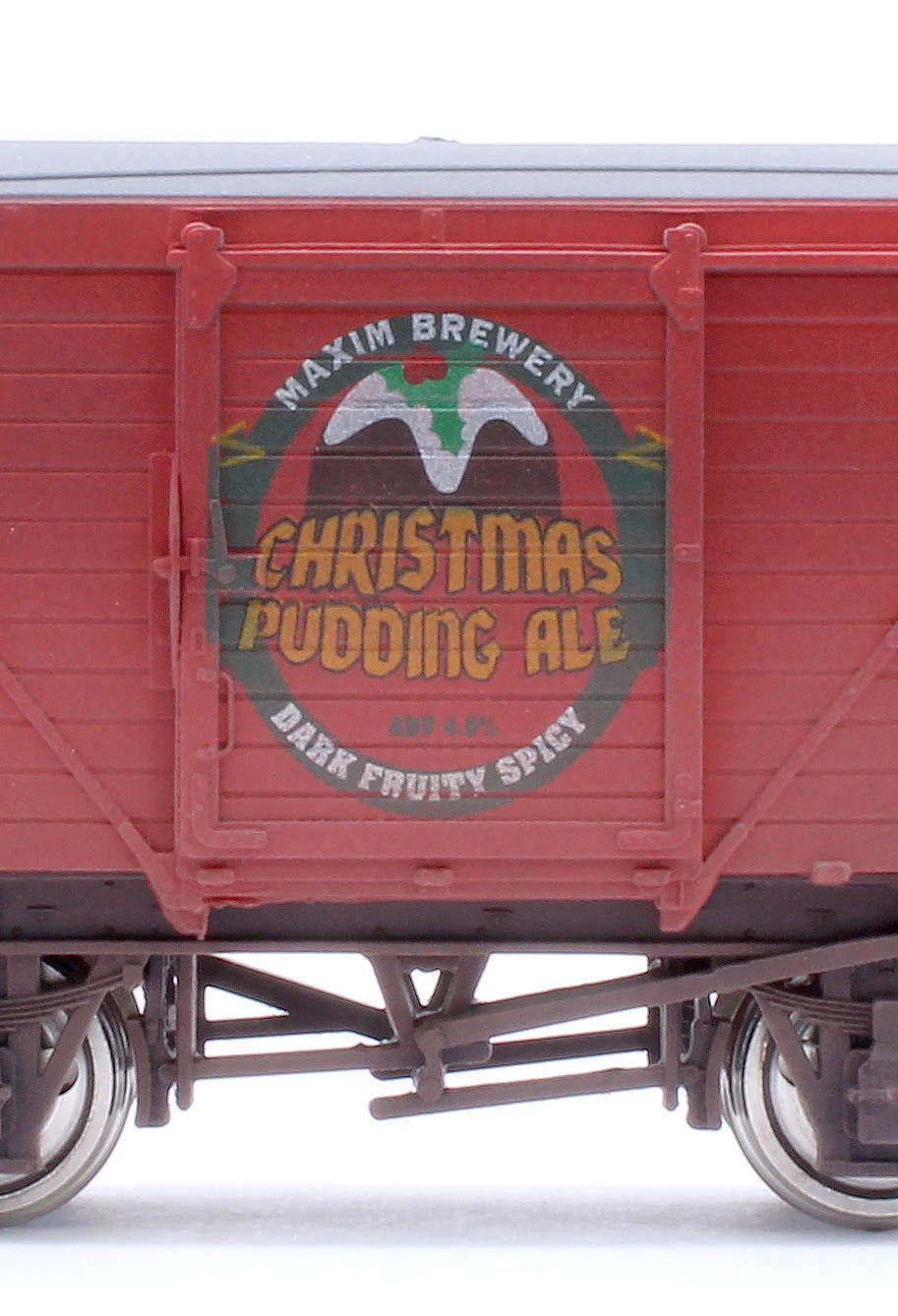 4F-011-163 Ventilated Van Christmas Pudding Ale - Weathered - Image 4