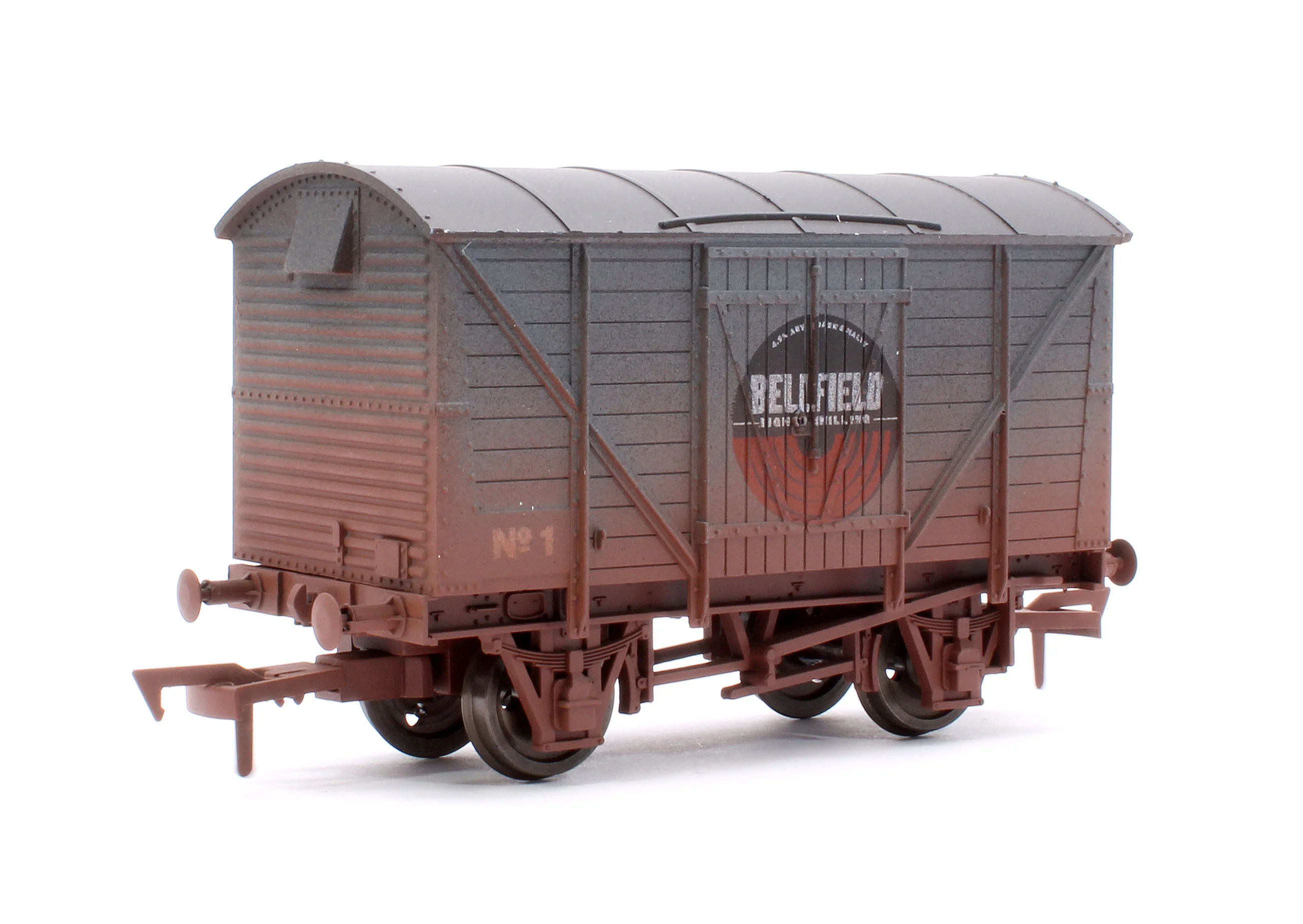 4F-012-066 Ventilated Van Bellfield Brewery Eighty Shillings - Weathered - Image 3
