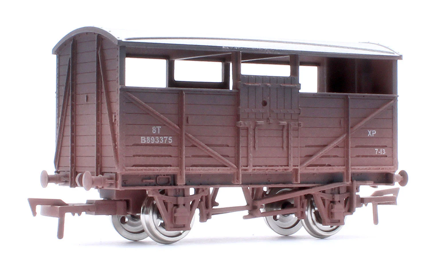 4F-020-006 Cattle Wagon BR B893375 - Weathered