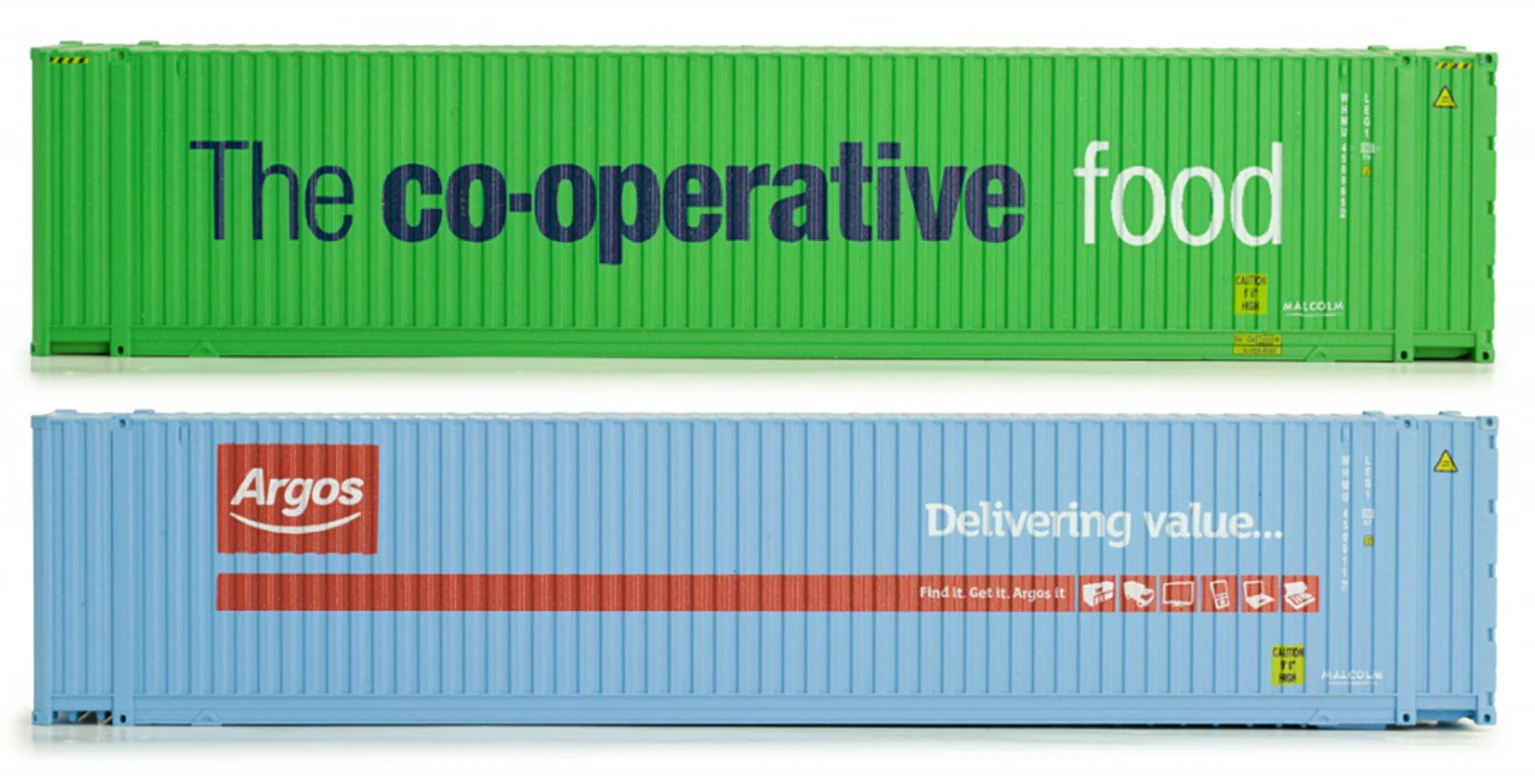 4F-028-001 45 Foot Container Hi Cube Twin Pack Argos / Co-Operative