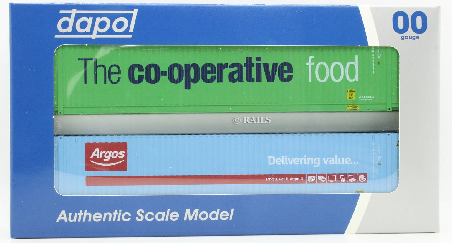 4F-028-001 45 Foot Container Hi Cube Twin Pack Argos / Co-Operative - Image 2