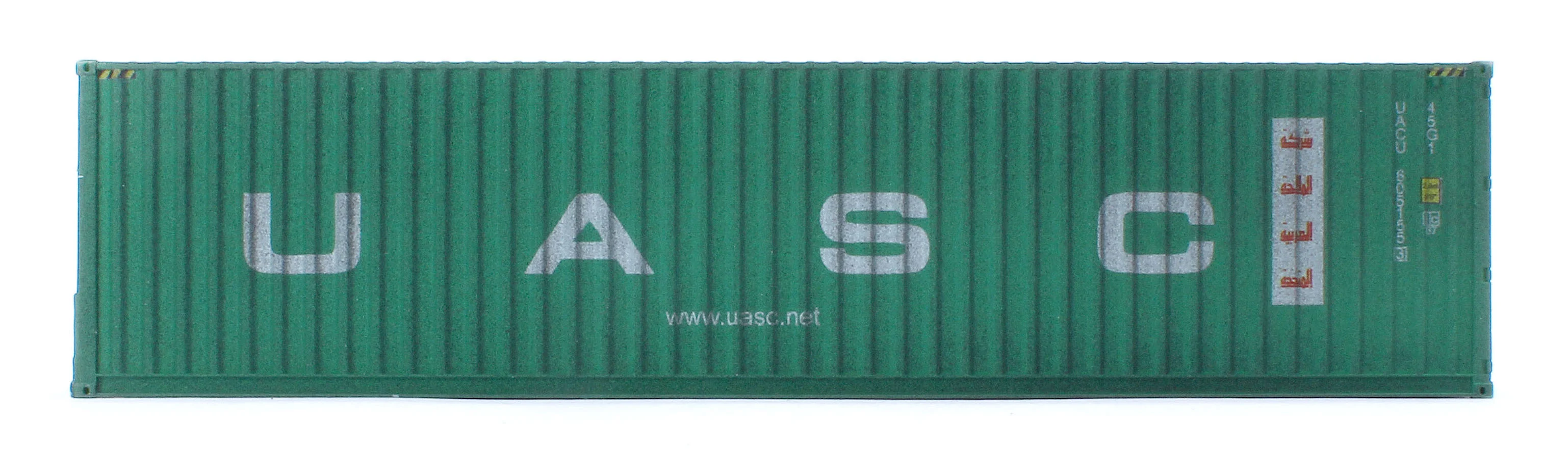 4F-028-226 40ft High Cube Container UASC Twin Pack - Weathered - Image 3